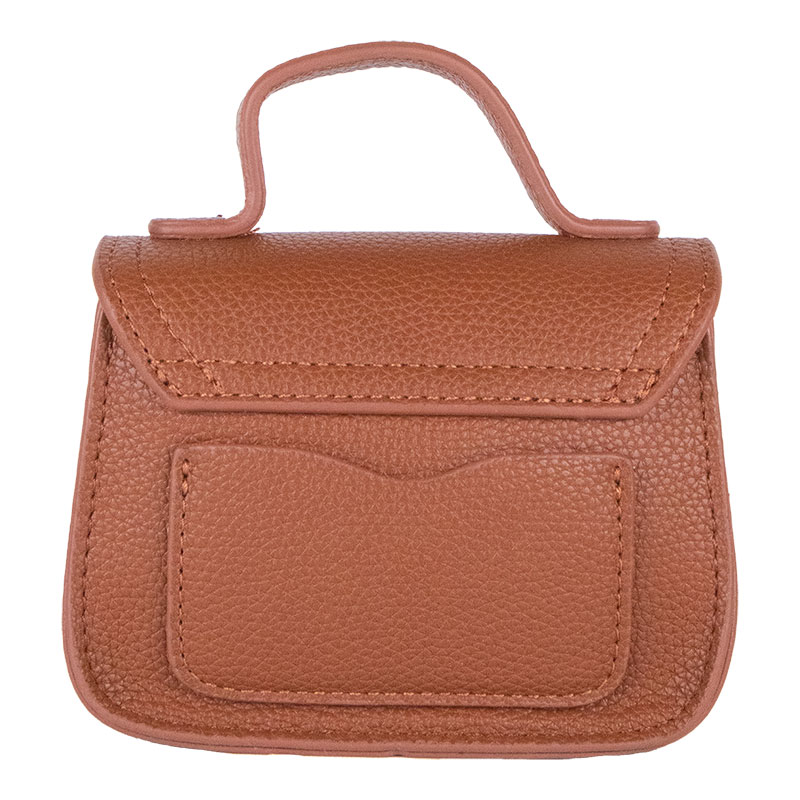 Little Lady B. - Products - Handbags - The Brooklyn Mini Handbag - Saddle Brown 04 Little Lady B. - Products - Handbags - The Brooklyn Mini Handbag - Saddle Brown 04