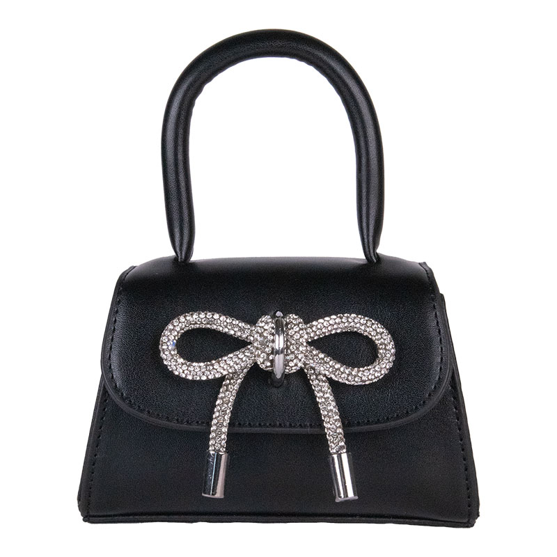 Little Lady B. - Products - Handbags - The Taylor Bow Mini Handbag - Black 01 Little Lady B. - Products - Handbags - The Taylor Bow Mini Handbag - Black 01
