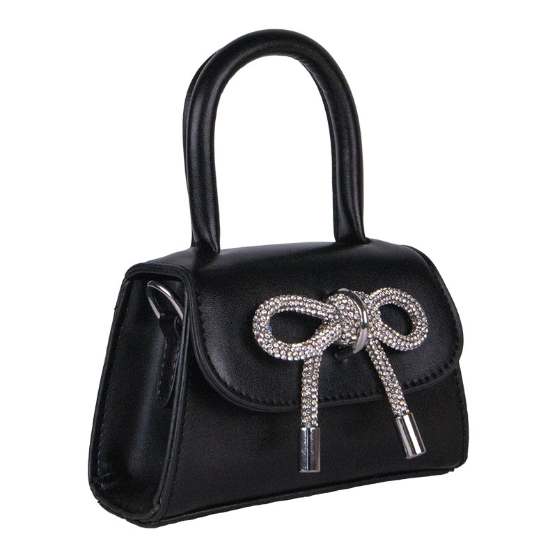 Little Lady B. - Products - Handbags - The Taylor Bow Mini Handbag - Black 02 Little Lady B. - Products - Handbags - The Taylor Bow Mini Handbag - Black 02