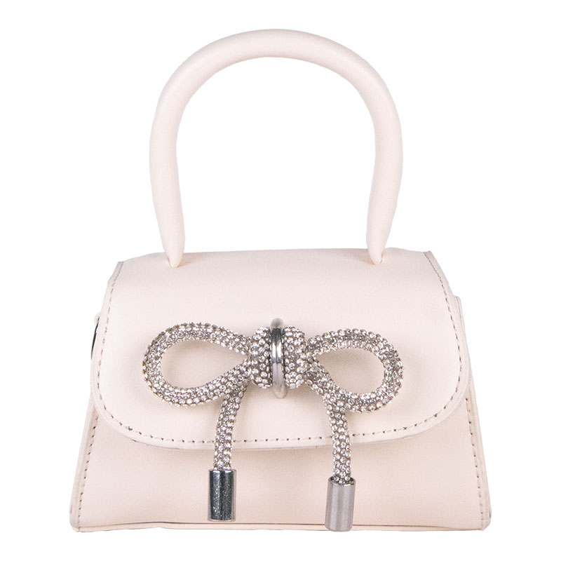 Little Lady B. - Products - Handbags - The Taylor Bow Mini Handbag - Cream 01 Little Lady B. - Products - Handbags - The Taylor Bow Mini Handbag - Cream 01