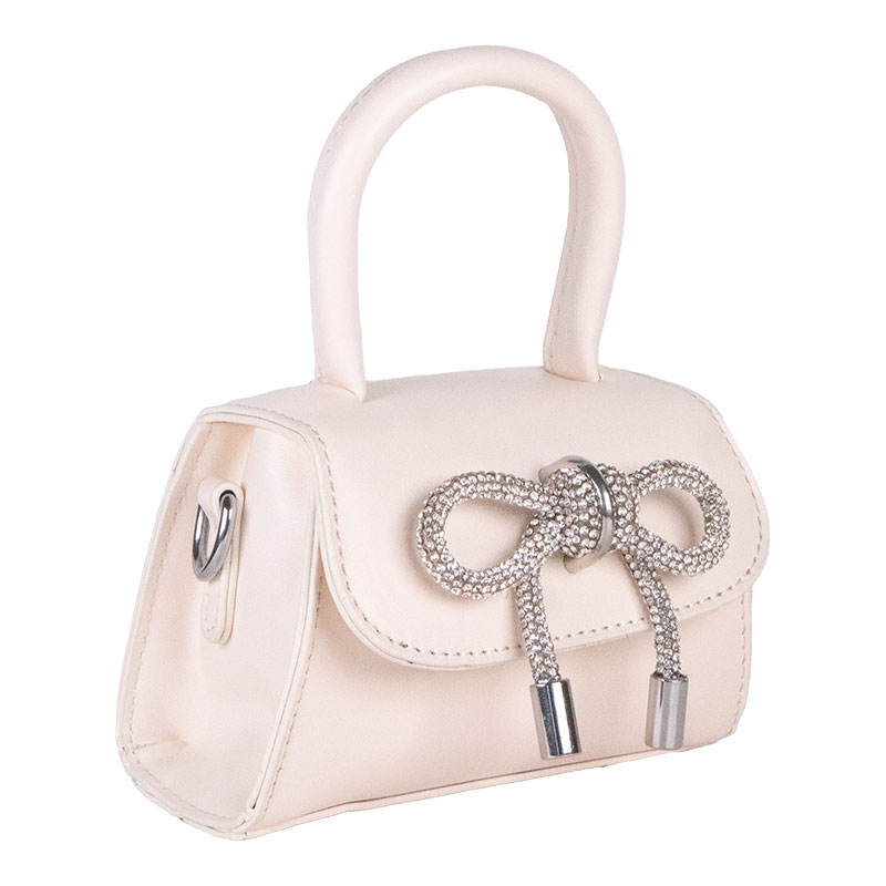 Little Lady B. - Products - Handbags - The Taylor Bow Mini Handbag - Cream 02 Little Lady B. - Products - Handbags - The Taylor Bow Mini Handbag - Cream 02