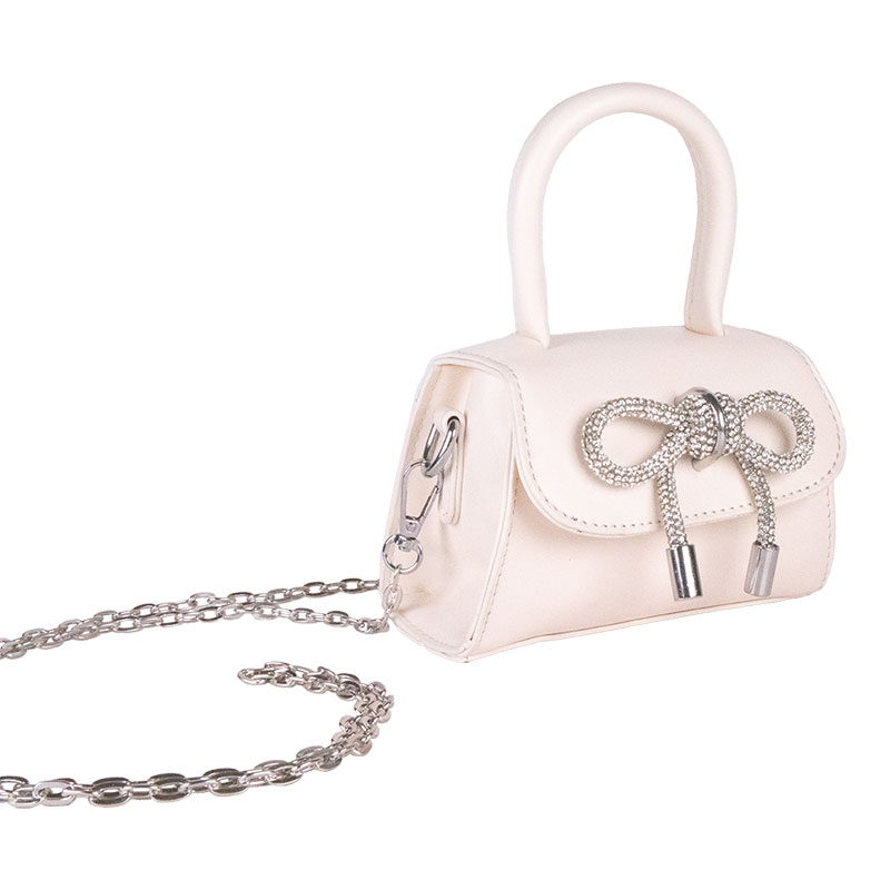 Little Lady B. - Products - Handbags - The Taylor Bow Mini Handbag - Cream 05 Little Lady B. - Products - Handbags - The Taylor Bow Mini Handbag - Cream 05