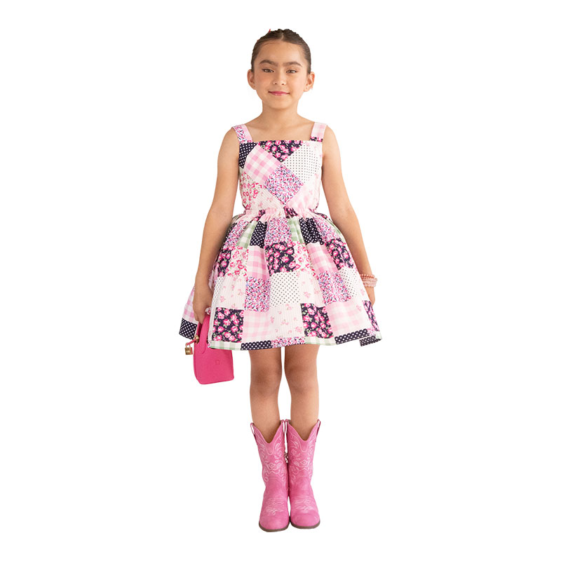 Little Lady B. - Products - Heritage Hues Collection - Aurora Dress 01